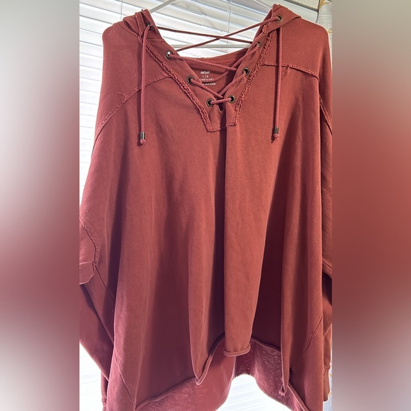 Aerie oversized hooded crewneck - Picture 1 of 1